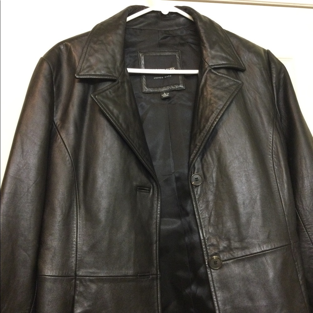 ANDREW MARC Women’s Leather Jacket ❤️ - Picture 5 of 15